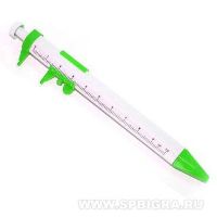 Ручка Штангенциркуль зеленая шариковая
