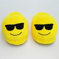 Тапочки Смайлы Emoji в солнечных очках