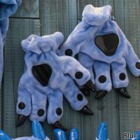 Перчатки для кигуруми Синие