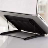 Складная металлическая подставка для ноутбука и планшета Base Flat Table, регулируемая - Складная металлическая подставка для ноутбука и планшета Base Flat Table, регулируемая